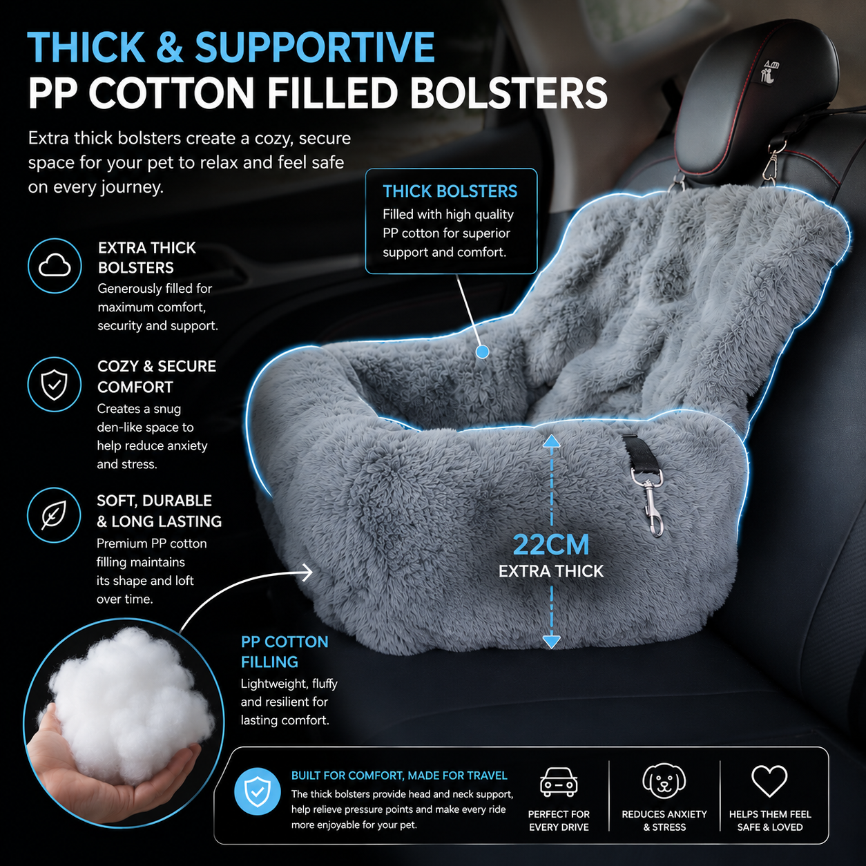 Calming Car Bed