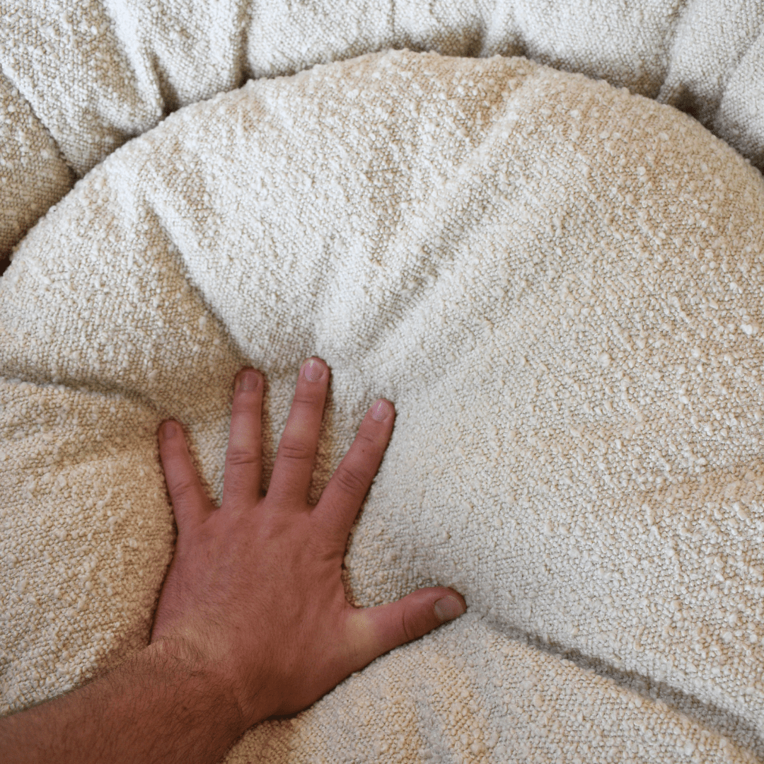 Bouclé Doughnut Bed - Holly's Paws