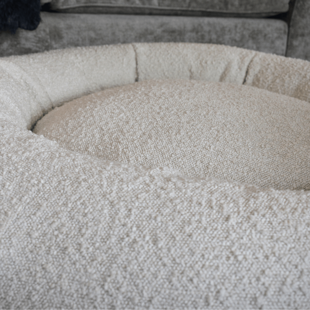 Bouclé Doughnut Bed - Holly's Paws