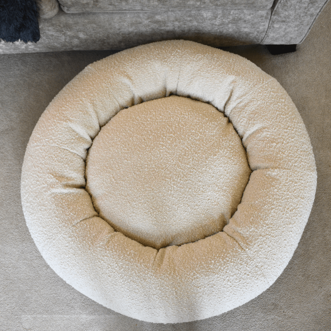 Bouclé Doughnut Bed - Holly's Paws