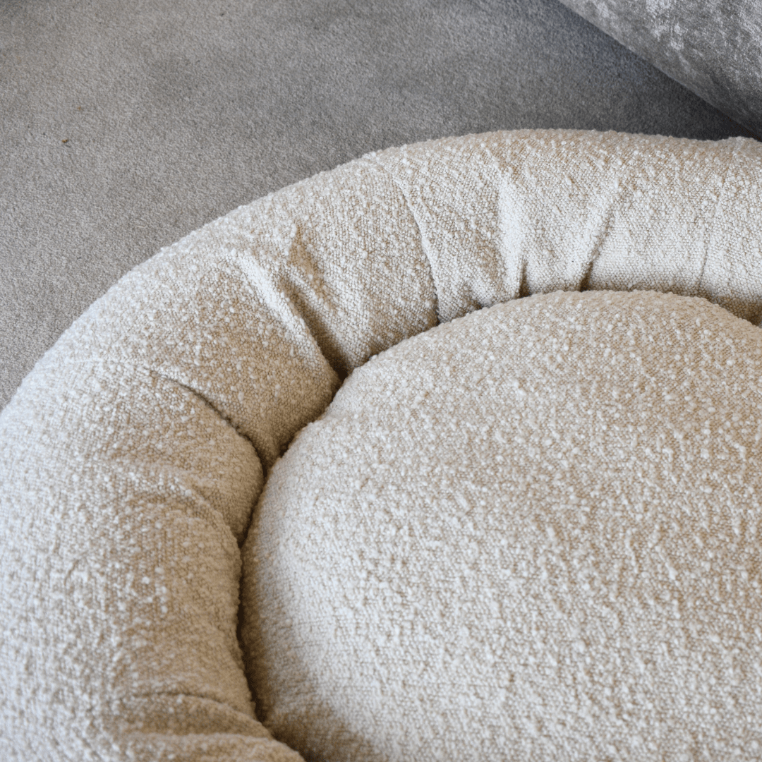 Bouclé Doughnut Bed - Holly's Paws