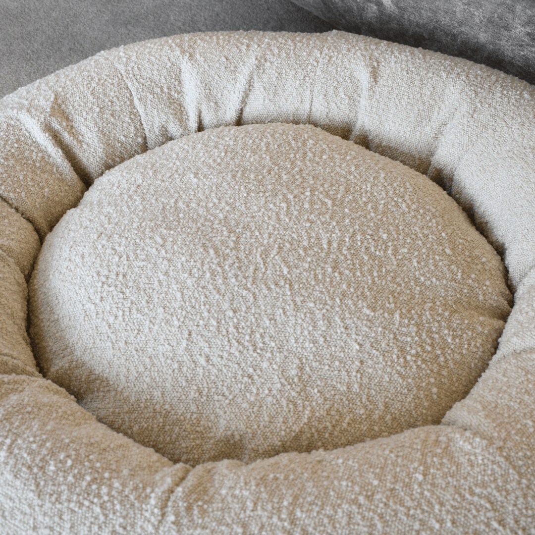 Bouclé Doughnut Bed - Holly's Paws