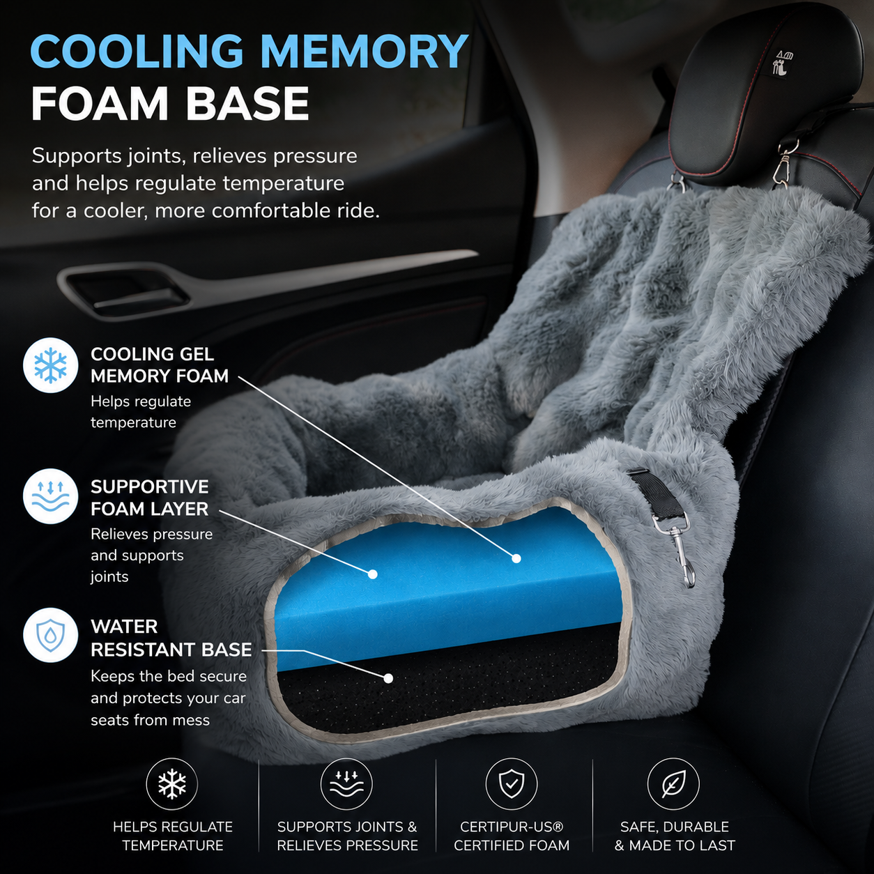 Calming Car Bed